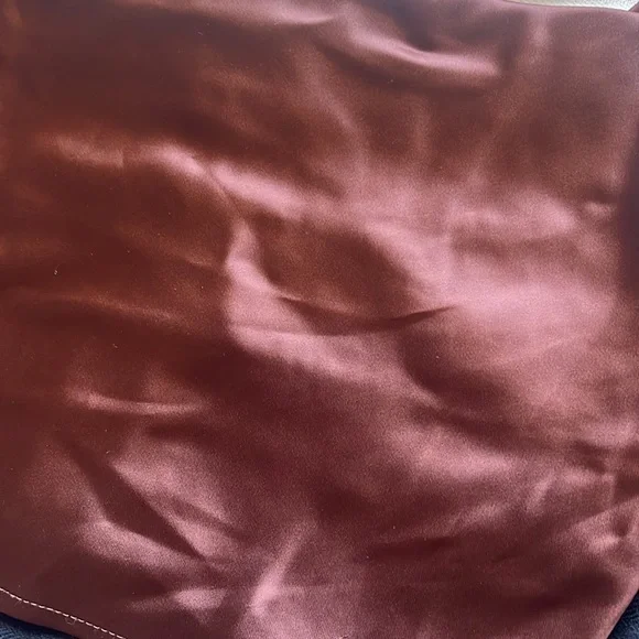 Faux Silk Crop Top - Picture 4 of 5